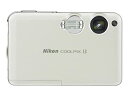 【中古】Nikon COOLPIX S3 クリームホワイト S3W