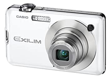 【中古】CASIO デジタルカメラ EXILIM (エクシリム) EX-S10 ホワイト EX-S10WE