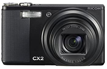 【中古】(非常に良い)RICOH デジタルカメラ CX2 ブラック CX2BK