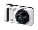 【中古】(非常に良い)CASIO デジタルカメラ EXILIM ホワイト EX-ZR100WE