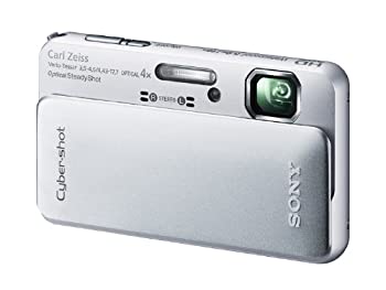 【中古】(非常に良い)ソニー SONY デジタルカメラ Cybershot TX10 1620万画素CMOS 光学x4 シルバー DSC..