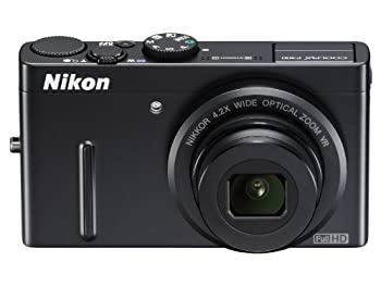【中古】NikonデジタルカメラCOOLPIX P300 ブラックP300 1220万画素 裏面照射CMOS 広角24mm 光学4.2倍 F1.8レンズ フルH