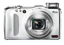 【中古】FUJIFILM デジタルカメラ FinePix F600EXR ホワイト 1600万画素 広角24mm光学15倍 F FX-F600EXR W