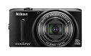 【中古】Nikon デジタルカメラ COOLPIX S9500 光学22倍ズーム Wi-Fi対応 マットブラック S9500BK