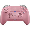 【中古】Razer Raiju Tournament Edition Quartz Pink PS4公式ライセンス取得 コントローラー 多ボタン RZ06-02