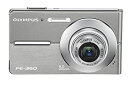 yÁzOlympus FE360 8MP Digital Camera with 3x Optical Dual Zoom (Silver) by Olympus