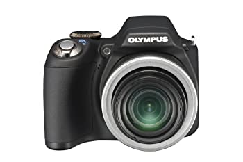 【中古】OLYMPUS デジタルカメラ SP-590UZ ブラック SP-590UZ