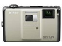 【中古】(非常に良い)Nikon デジタルカメラ COOLPIX (クールピクス) S1000pj シルバー S1000pjSL