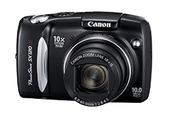 【中古】［状態良好］Canon デジタルカメラ Power Shot SX120 IS PSSX120IS