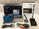 【中古】(非常に良い)パナソニック デジタルカメラ ルミックス スプラッシュブルー DMC-FT2-A