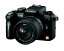 【中古】パナソニック デジタル一眼カメラ／レンズキット(14-42mm／F3.5-5.6標準ズームレンズ付属) ブラック DMC-G10K-K