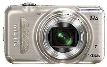 【中古】(非常に良い)FUJIFILM デジタルカメラ FinePix T300 光学10倍 シャンパンゴールド FX-T300G