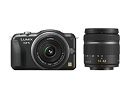 【中古】パナソニック ルミックス ミラーレス一眼カメラ/ダブルズームレンズキット(14mm/F2.5パンケーキレンズ、14-42mm/F3.5-5.6標準ズーム...