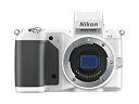 【中古】Nikon ミラーレス一眼 Nikon 1 V2 ボディー ホワイト N1V2WH