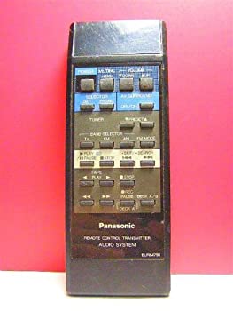 【中古】パナソニック オーディオリモコン EUR64793