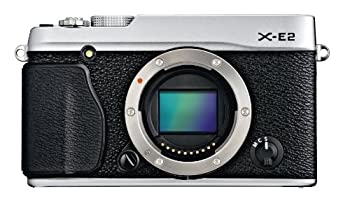 【中古】(非常に良い)FUJIFILM ミラーレス一眼 X-E2 ボディ シルバー F FX-X-X-E2シルバー