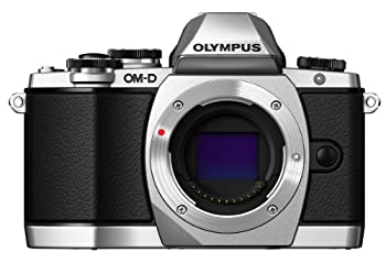 【中古】(非常に良い)OLYMPUS OM-D E-M10 ボディ シルバー ミラーレス一眼 OM-D E-M10 BODY SLV