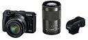【中古】Canon ミラーレス一眼カメラ EOS M3 ダブルズームEVFキット(ブラック) EF-M18-55mm F3.5-5.6 IS STM EF-M5...