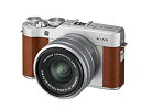 【中古】(非常に良い)FUJIFILM ミラーレス一眼カメラ X-A5レンズキット ブラウン X-A5LK-BW