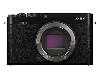 【中古】(非常に良い)富士フイルム ミラーレスデジタルカメラ X-E4 ボディ ブラック F X-E4-B