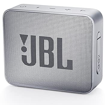 【中古】(未使用品)JBL GO2 Bluetoothスピーカー IPX7防水／ポータブル／パッシブラジエーター搭載 グレー JBLGO2GRY