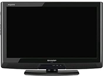 【中古】(非常に良い)SHARP LEDAQUOS 20型 地上・BS・110度CSデジタルハイビジョン液晶テレビ LC-20V5-B ブラック系