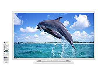 【中古】(非常に良い)シャープ 32V型 液晶 テレビ AQUOS LC-32W25-W ハイビジョン 外付HDD録画対応