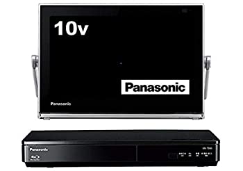 【中古】(非常に良い)パナソニック 10V型 液晶 テレビ プライベート・ビエラ UN-10TD6-K ブルーレイディスクプレイヤー付HDDレコーダー付き