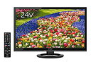 【中古】シャープ 24V型 液晶 テレビ AQUOS LC-24K40-B ハイビジョン 外付HDD対応(裏番組録画) ブラック(2)