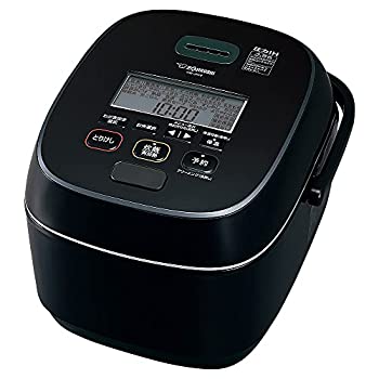 【中古】象印 炊飯器 圧力IH炊飯ジャー（1升炊き） ブラック ZOJIRUSHI 極め炊き NW-JX18-BA