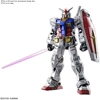 【中古】PG UNLEASHED 機動戦士ガンダム RX-78-2 ガンダム 1／60スケール 色分け済みプラモデル