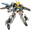 【中古】青島文化教材社 VFG マクロスフロンティア VF-25S メサイア 全高約155mm 色分け済みプラモデル MC-06