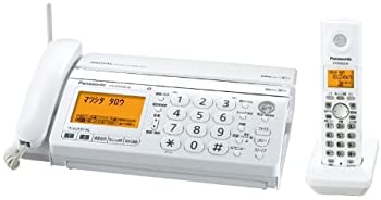 パナソニック おたっくす デジタルコードレスFAX 子機1台付き ホワイト KX-PW320DL-W