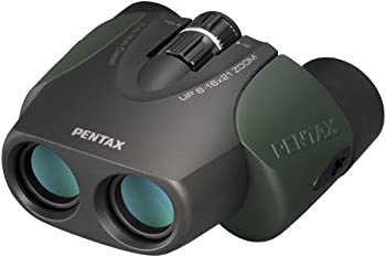 【中古】Pentax UP 8-16x21 Green Binoculars (