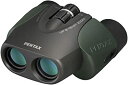 【中古】Pentax UP 8-16x21 Green Binoculars (Green) by Pentax