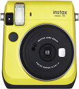 【中古】FUJIFILM インスタントカメラ チェキ instax mini70 イエロー INS MINI 70 YELLOW