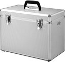【中古】HAKUBA ハードケース アルミケース AC-02 ボックスLL 26L 大容量 大型一眼レフカメラ収納 ショルダーベルト付 シルバー ALC-AC0