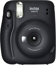 【中古】FUJIFILM インスタントカメラ チェキ instax mini 11 チャコールグレイ INS MINI 11 GRAY