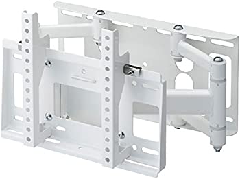 【中古】(非常に良い)ハヤミ工産 テレビ壁掛金具(~43v型対応) [前後左右角度調整タイプ(左右首振り可)] 【HAMILeX】 MHシリーズ MH-455W