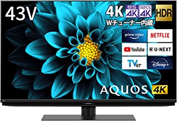 š(̤)㡼 43V վ ƥ AQUOS 4T-C43DL1 4K 塼ʡ¢ Android TV (2021ǯǥ)