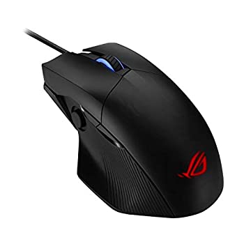 【中古】(非常に良い)ASUS ゲーミングマウス P511 ROG CHAKRAM CORE?16000 dpiセンサー プログラム 可能 ジョイスティック AuraSync照明 搭載