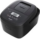 【中古】(非常に良い)パナソニック 炊飯器 5.5合 IH式 備長炭釜 ブラック SR-FE109-K(2)
