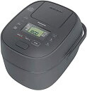 【中古】(非常に良い)パナソニック 炊飯器 5.5合 可変圧力IH式 おどり炊き グレー SR-MPB100-H
