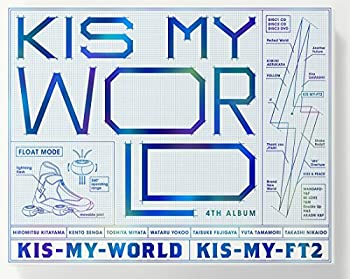【中古】(非常に良い)KIS-MY-WORLD(初回生産限定盤A)(CD2枚 DVD)(LIVE CD盤)