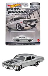 【中古】(未使用品)ホットウィール(Hot Wheels) レトロエンターテイメント ワイルド・スピード 70 シボレー ノヴァ SS 【3才~】 HCP14