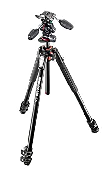 Manfrotto - 【中古】(未使用品)Manfrotto プロ三脚 190シリーズ アルミ 3段 + RC2付3Way雲台キット MK190XPRO3-3W