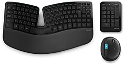 【中古】マイクロソフト キーボード マウスセット ワイヤレス／セキュリティ(暗号化機能搭載) Sculpt Ergonomic Desktop AES L5V-