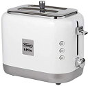 【中古】デロンギ(DeLonghi) ケーミックス ポップアップトースター 10枚~5枚切食パン対応 クールホワイト kMix TCX752J-WH