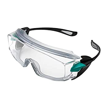 【中古】(未使用品)ミドリ安全 ビジョンベルテ 保護めがね VS-305F 両面曇り止め UVカット めがね併用可