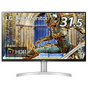 【中古】LG モニター ディスプレイ 32UN650-W 31.5インチ／4K／HDR／IPS非光沢／HDMI×2、DP／FreeSync対応／スピーカー搭載／